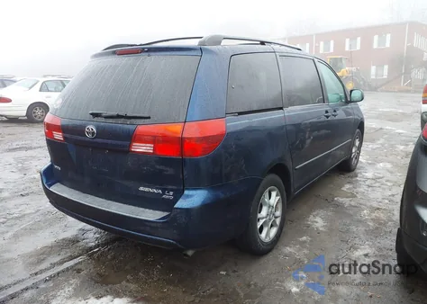 2005 Toyota Sienna Le из США, поврежденный, VIN 5TDBA23C65S047691